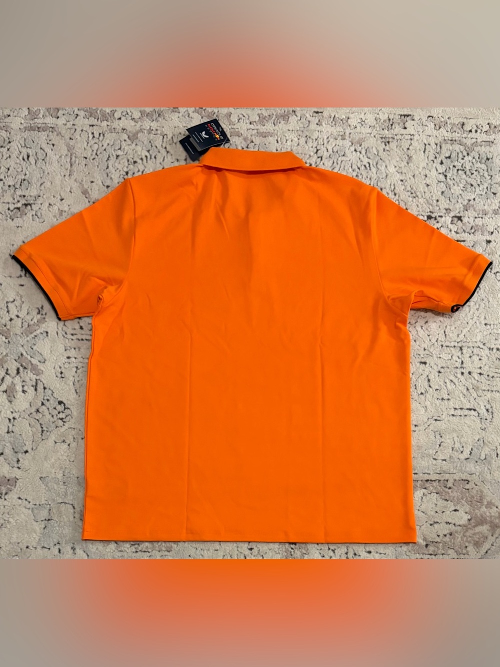 Castore Red Bull Racing Max Verstappen Orange Polo Shirt Men’s Sz: 3XL - Picture 7 of 8